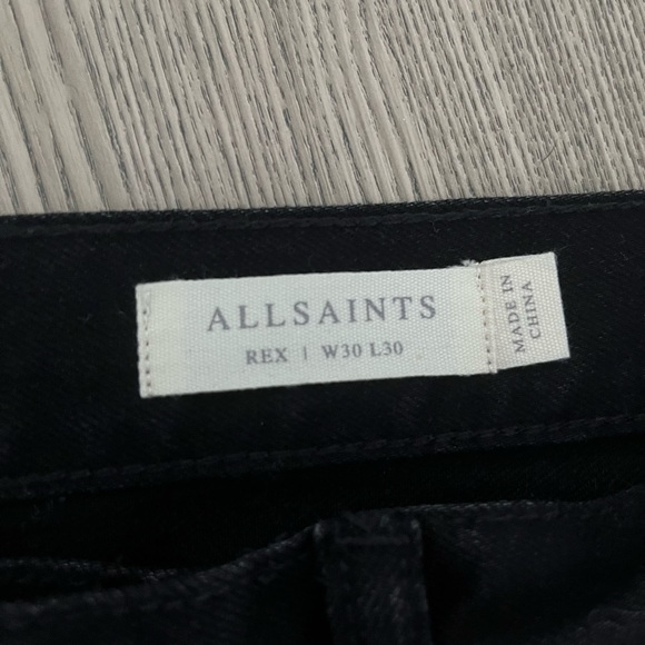 AllSaints - Rex Jeans - Size 30 - Picture 2 of 3